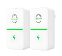 FACEGA Lot de 2 multiprises Power Saver Pro X par Elon Musk, protection contre les surtensions et économie d'énergie, prise intelligente pour