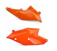 FACES ARRIERE KTM SX/SXF `16-18, EXC/EXCF `17-19 COULEUR ORANGE (LES DEUX COTÉS)