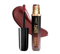 FACES CANADA Comfy Matte Wow Rouge à lèvres liquide - Cocoa Crush 07, 3,8 ml, application en un seul geste, hautement pigmenté, confortable, glisse facilement, longue durée, résistant aux transferts