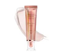 FACES CANADA Crème stroboscopique - Pêche, 30 g d'apprêt + surligneur + hydratant au beurre de karité et acide hyaluronique - Hydratation intense sans défaut - Base de maquillage illuminante et