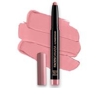 FACES CANADA Ultime Pro HD Rouge à lèvres mat intense + apprêt - Nearly Nude (Nude), 1,4 g 9 HR, longue durée, finition mate HD, couleur intense, léger, lisse, apprêt infusé