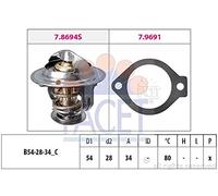 Thermostat 7.8694 FACET pour CHEVROLET OPEL