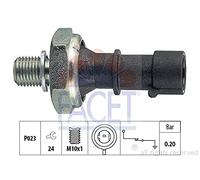 FACET Capteur de pression d'huile 7.0170 M10x1 Ouverture de la clé: 24 Compatible avec OPEL Corsa D 3/5 portes S07 Mokka/Mokka X J13 Zafira B A05 Meriva A X03 Astra J 5 portes P10 Astra H GTC A04