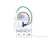 FACET Condensateur d'allumage Condensateur de bobine d'allumage 0.0628