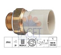 FACET Interrupteur de température ventilateur de radiateur Interrupteur De Température Ventilateur De Radiateur 7.5632
