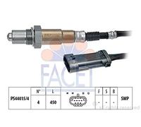 FACET Sonde lambda 10.7594 chauffé Sonde planaire Filetage prégraissé 450mm Compatible avec RENAULT Clio III 3/5 portes BR0/1, CR0/1 Clio II 3/5 portes BB, CB, BB0/1/2, CB0/1/2 Kangoo I KC, KC0/1