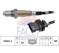 FACET Sonde lambda 10.8305 chauffé Sonde planaire Filetage prégraissé devant le catalyseur 350mm Compatible avec OPEL Corsa D 3/5 portes S07 Corsa E 3/5 portes X15 Adam M13 Meriva B S10, VAUXHALL