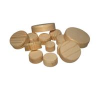 facett facett Plaquettes en bois traverses Pin 15 mm Quantité:1