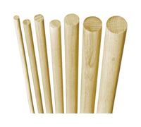 facett facett Tiges rondes hêtre lisse, 16 mm Quantité:50