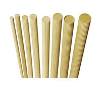 facett facett Tiges rondes hêtre striées, 16 mm Quantité:50