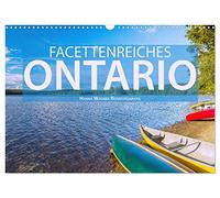 Facettenreiches Ontario (Wandkalender 2026 DIN A3 quer), CALVENDO Monatskalender: Hanna Wagner zeigt Monat für Monat die beeindruckende Vielfalt der ostkanadischen Provinz Ontario.