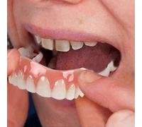 Facettes Dentaires Extra-Minces, Blanches Et Brillantes, En Silicone Souple Et Adhésif Sûr, Pour Prothèses Dentaires, Dissimulent La Teinte Des Appareils Orthodontiques Et Offrent Un Confort Optimal.