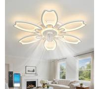 Fachae 118w Ventilateur de Plafond avec LumièRe et Telecommande Salon
