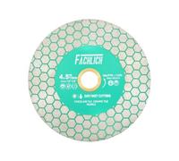 FACHLICH 115mm Disque Diamant Carrelage - 4.5inch Double Face Coupe Meulage Lame Scie Diamant pour Porcelaine Céramique Marbre Granit Conception Hexagonale pour Meuleuse d'angle
