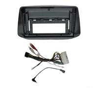 Facia 2 Din pour Hyundai I30 2018 Installation pour facile | ABS plastique pour robuste, finition noire mate, pour résistance aux chocs, ajustement pour parfait OEM, style moderne