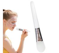 Facial Applicator Brush, Face Pack Brush, 0.8x0.8x4.7 Inches Compact Design, Lightweight Soft Silicone Applying Tool for Cleaning, Mud Film, Cosmetic Cream, Balm, Cleanser and Gel