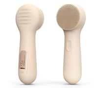 Facial Cleansing Brush, Upgraded NågraCoola CLIE 2 Silicone Face Scrubber, Rechargeable, Waterproof, for Deep Cleansing,Gentle Exfoliating, Firm Massage, Electric Face Washer for Women and Men- - Oat