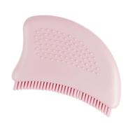 Facial Contour Brush, Silicone Massage Brush, Dry Grooming Tool, for Women | Silicone Massage Brush, Flexible Design Supports Facial Grooming During Daily Routines, Hotel Stays, Office Breaks, Travel,
