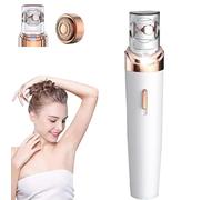 Facial Hair Remover for Women, 2026 Portable Electric Epibella Facial Epilator with LED Light, Painless Lady Shavers for Face,Body, Legs, Bikini (White,Battery*1)
