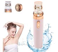 Facial Hair Remover for Women, 2026 Portable Electric Epibella Facial Epilator with LED Light, Painless Lady Shavers for Face,Body, Legs, Bikini (Pink,Battery*1)