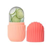 Facial Ice Roller - Gentle Silicone Ergonomic Skin Cooling Roller For Face & Eyes | Firming, After-Sun Care, Home, Travel & Spa Use
