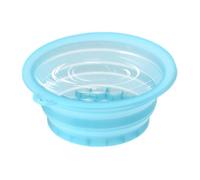 Facial Ice Water Bowl - Skin Cooling Container for Beauty Care | Flexible Silicone Basin with Deep Capacity, Cold Immersion Tool Helping Tighten Appearance Revive Complexion 9.45x9.45x0.87 in