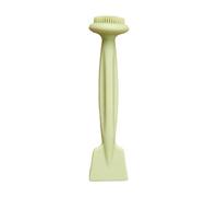 Facial Scrub Brush, Silicone Face Cleanser, Double-Headed Mud Applicator Tool, Gentle exfoliatings Design, Soft Bristle Makeup Remover, Silicone Material, 4.72x1.18in