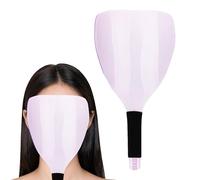 Facial Trimmer Baffle - ABS 32,5 cm, Beard Cut Shield, Flexible Catch Design | Free Shaving Control, Hair Catch Guard, Grooming Splash Protector For Bathroom, Travel, Salon, Home