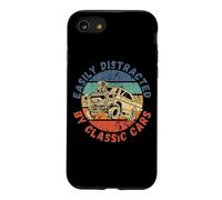 Facile à distraire par Les Voitures Classiques Vintage et Amusantes Coque pour iPhone SE (2020) / 7/8