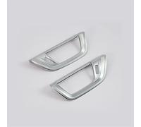 Facile à installer Accessoires De Voiture Climatisation Évent Sortie Couverture Garniture Cadre En Fiber De Carbone Pour Série 5 G30 G38 2018-2022 (Color : Chrome)