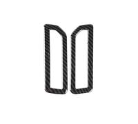 Facile à installer Accessoires De Voiture En Fiber De Carbone Pilier A Climatisation Évent Décoration Couverture Pour Ford Pour Bronco 2021 2022 (Color : Black)
