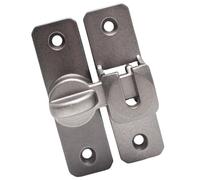 Facile à installer - Attrape-porte sans perçage - S'adapte à différentes épaisseurs - Accessoire de maison - Boulon de cuisine