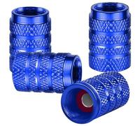Facile à Installer Bouchon Valve Pneu Voiture, pour Cupra Ateca/Born/E-Racer/Formentor/Leon/TCR Corrosion Bouchon Valve Pneu,Blue
