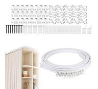 Facile à installer : facile à installer soi-même, soigneusement plié dans la forme et peut être diffusé sur la longueur de votre pièce, ce qui en fait un design pratique qui rend l'appareil