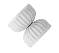 Facile à installer - Fixations blanches pour tête de lit - Garantit la stabilité - Augmente le repos des petites structures de lit - Coussin de protection du sol