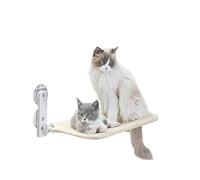 Facile à installer Hamac De Chat Sans Fil Aérien Fenêtre Ensoleillée Perchoir Lits De Chat For Chats D'intérieur Chaton Durable Cadre D'escalade Lit De Fenêtre De Chat Pliable(Color:Breathable mesh,Si