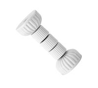 Facile à installer : les fixations blanches de tête de lit garantissent la stabilité et augmentent le repos pour les petites structures de lit, stabilisateurs de tête de lit