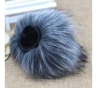 Facile à installer Muff stylo d'enregistrement extérieur Microphone pare-brise professionnel couverture de fourrure artificielle doux fourrure pour Tascam Dr-44wl