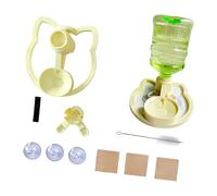 Facile à installer pour boire votre animal de compagnie avec récipient visible montrant le niveau d'eau actuel du bol d'eau avec filtre de déni