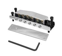 Facile à installer Tunes O Matics Bridge Durabilité Pièce de rechange pour guitare basse pour une mise à niveau rapide et un meilleur contrôle Accessoire de guitare professionnel
