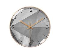 Facile à Lire Horloge décorative Minimaliste Moderne de 10 pouces/12 pouces/14 Pouces, Horloge Murale numérique silencieuse de Style Industriel(10inch)