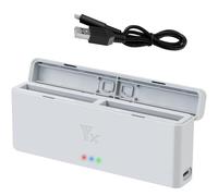 Facile à transporter - Deux batteries chargées pour une charge rapide et des mécanismes de sécurité