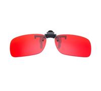 Facile à utiliser et lentille verte à clipser pour enfants pour corriger la faiblesse des couleurs, accessoire d'entraînement simplifié