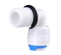 Facile à utiliser pour les raccords de filtre à eau, 2 tubes de 14 x 14 x coudes filetés de 12 mm