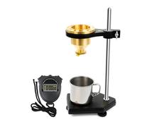 Facile à utiliser - Pratique - Testeur de viscosité - Tasse de débit pour une mesure rapide de la viscosité des revêtements dans les occasions industrielles