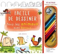Coffret facile de dessiner: Tous les animaux 47 animaux à dessiner pas-à-pas !