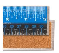 facile Règle de lecture EZ12S 12 Inch Length bleu