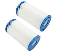 Intex 29002E Lot de 2 Cartouches filtrantes de Type A pour piscines, Blanc