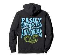 Facilement distrait par Anacondas Groovy Wavy Sweat à Capuche