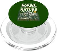 Facilement distrait par la Nature, Amateur de randonnée et de Montagne PopSockets PopGrip pour MagSafe